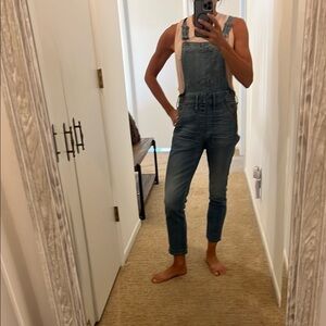 Madewell skinny overalls